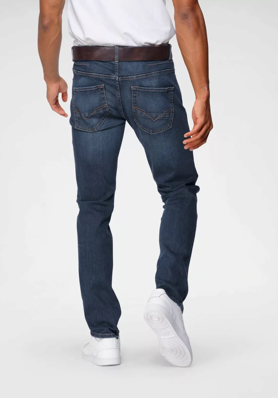 H.I.S Straight-Jeans DALE gerades Bein, mit Used-Effekten, niedrige Leibhöh günstig online kaufen