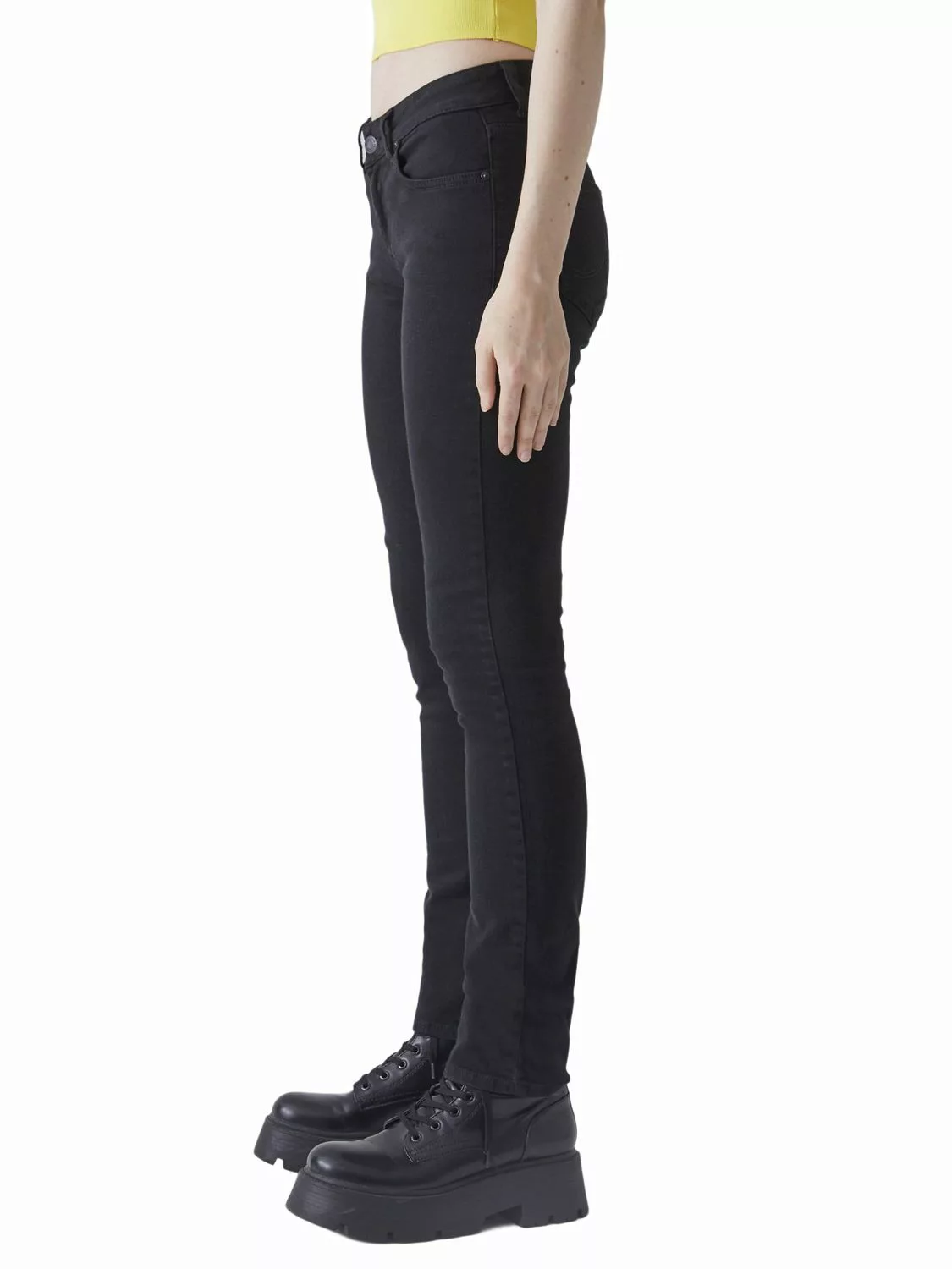 LTB Damen Jeans ASPEN Y Slim Fit - Schwarz - Black Wash günstig online kaufen