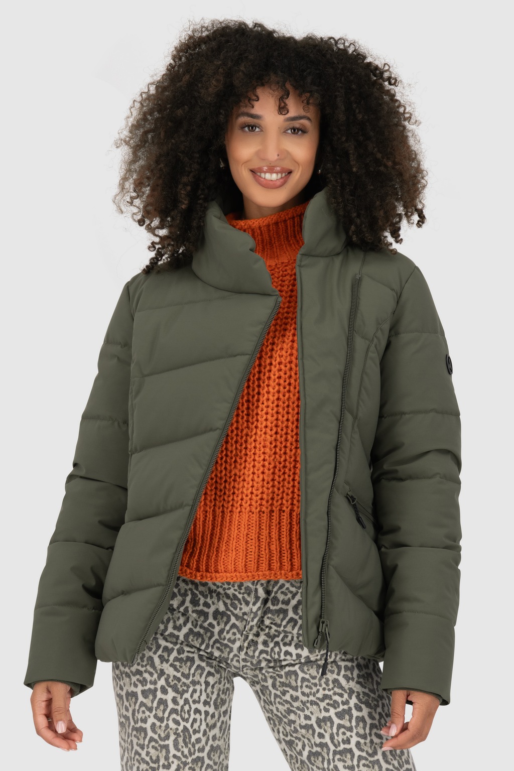 Alife & Kickin Winterjacke "Damen NellAK A", ohne Kapuze, Figurbetont mit s günstig online kaufen