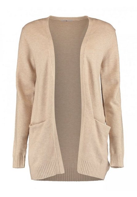 HaILY’S Cardigan Strickjacke Langarm Basic Cardigan St44acy 5899 in Beige günstig online kaufen