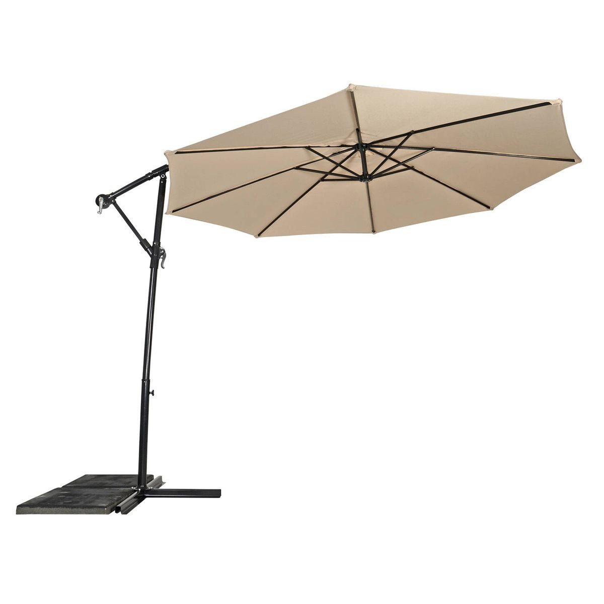 Lesli Living Ampelschirm Sonnenschirm Ø 3 günstig online kaufen