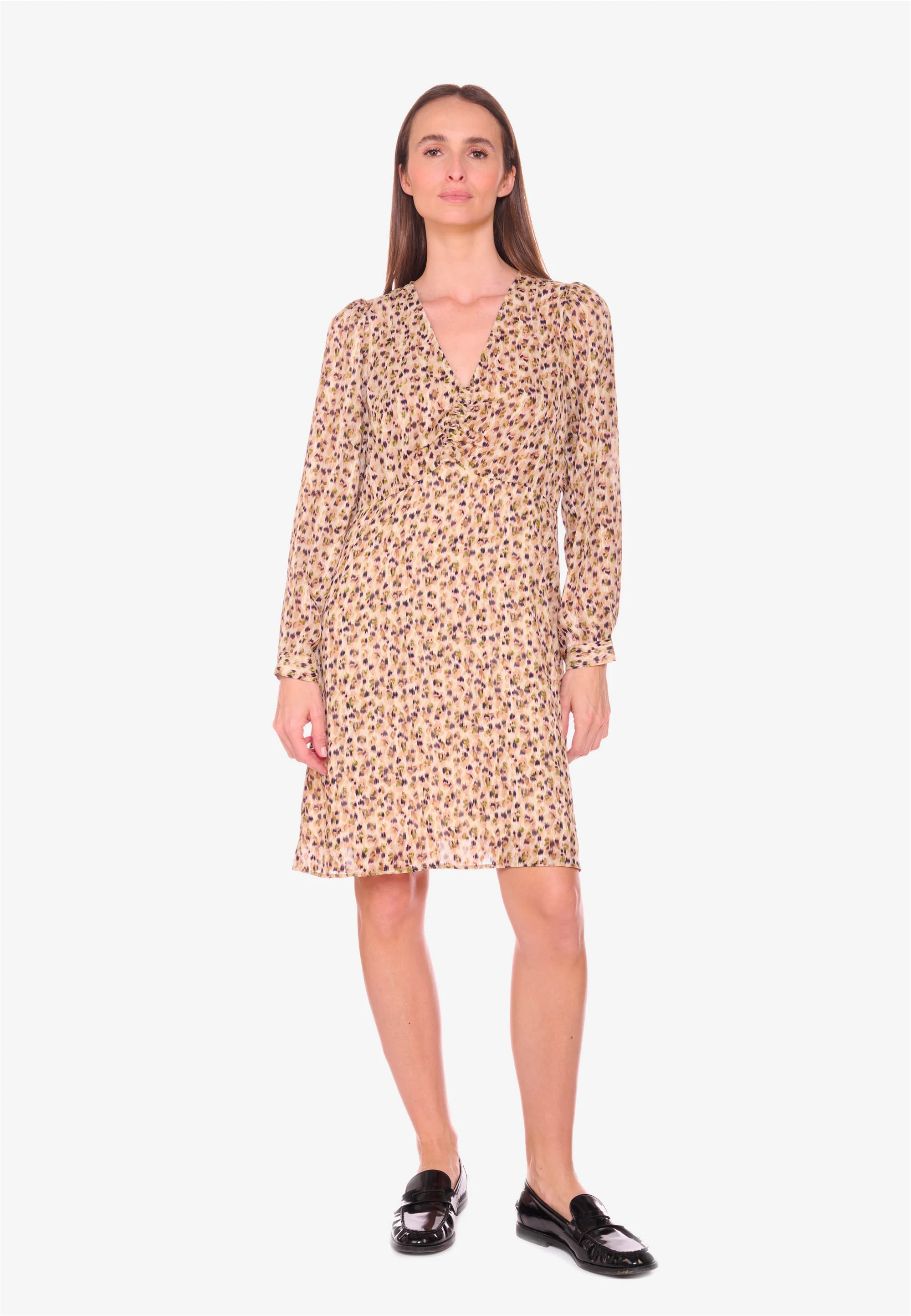 Le Temps Des Cerises Jerseykleid "NAHIA", mit angesagtem Allover-Print günstig online kaufen