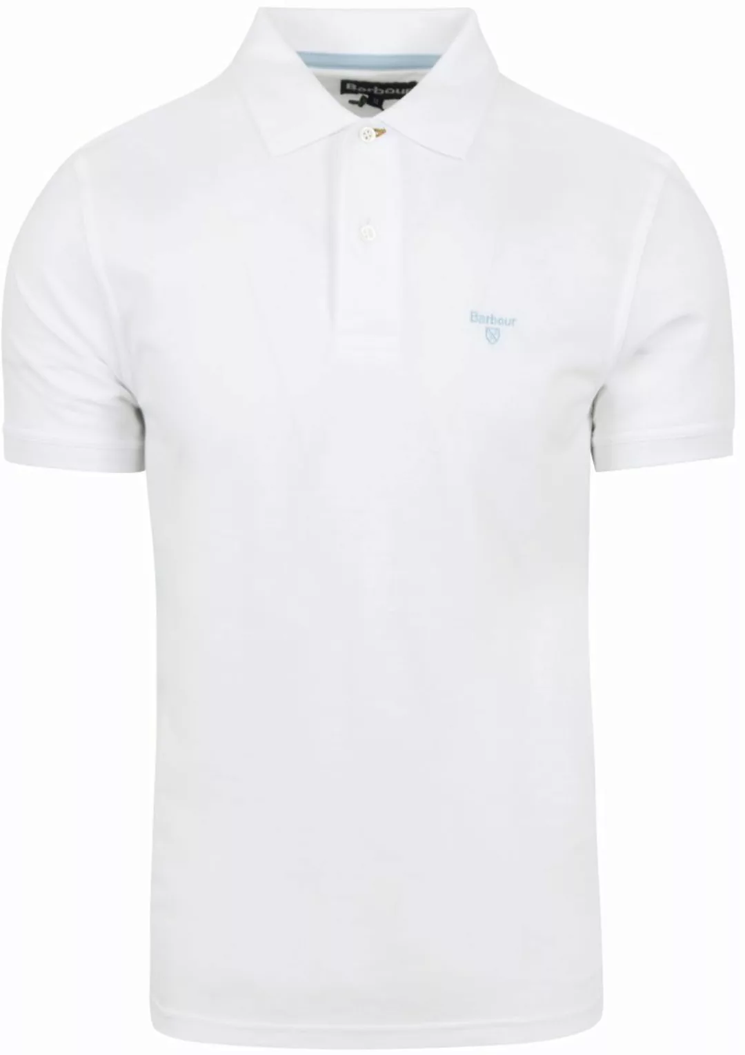 Barbour Poloshirt Weiß - Größe M günstig online kaufen