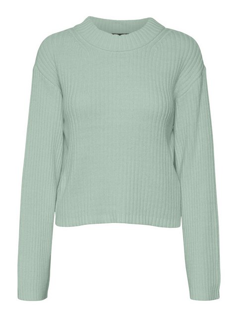 Vero Moda Rundhalspullover VMHILDE LS O-NECK SHORT PULLOVER NOOS günstig online kaufen