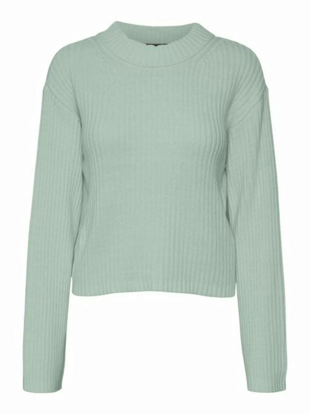 Vero Moda Rundhalspullover VMHILDE LS O-NECK SHORT PULLOVER NOOS günstig online kaufen