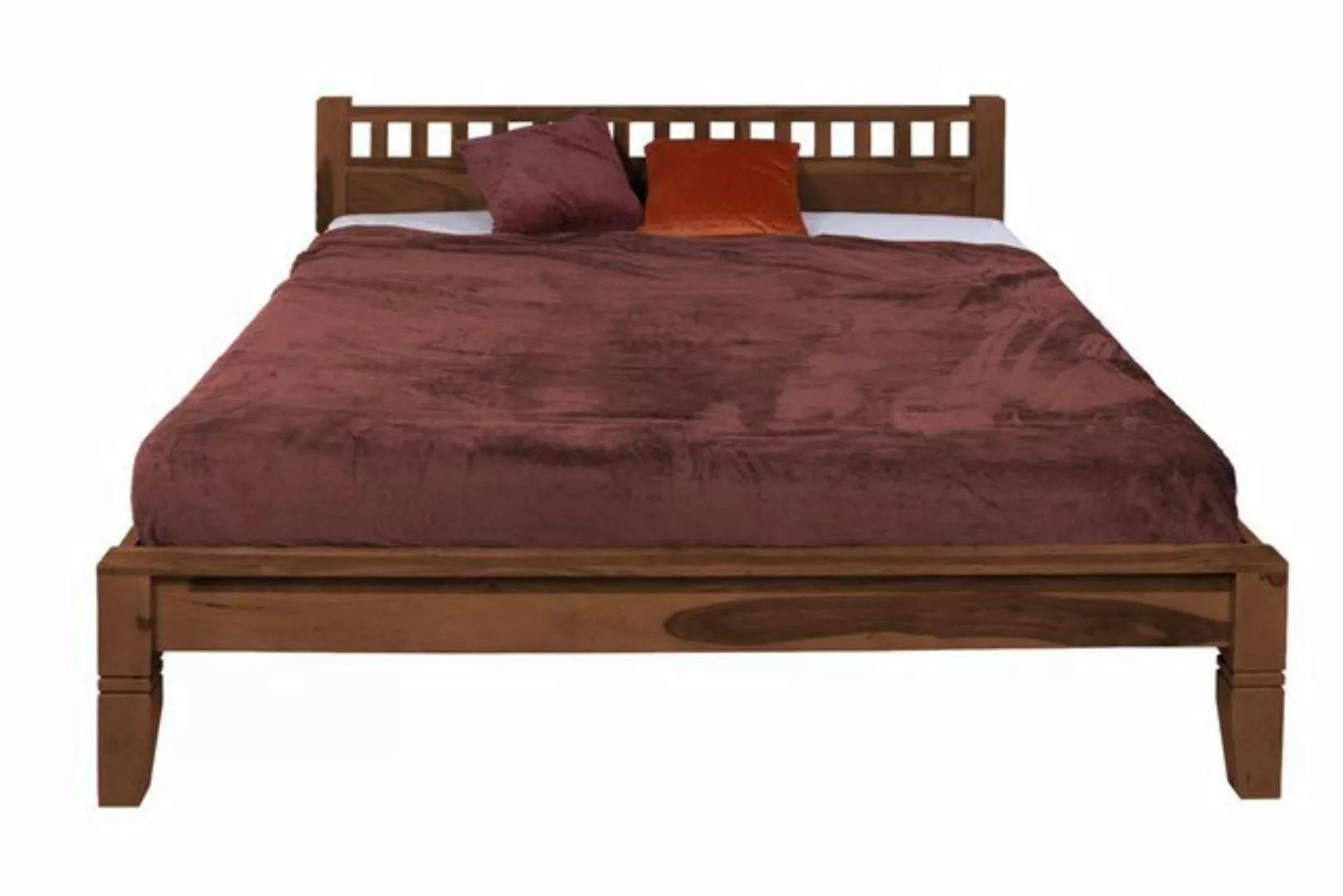 SAM® Massivholzbett Phuket, Doppelbett, massives Sheesham-Holz, sehr robust günstig online kaufen