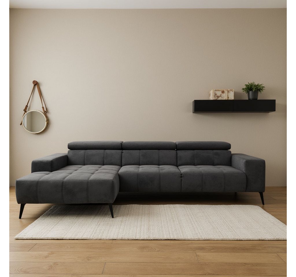 DOMO collection Ecksofa "Trento L-Form, mit Kufenfuß oder Einzelfuß", wahlw günstig online kaufen