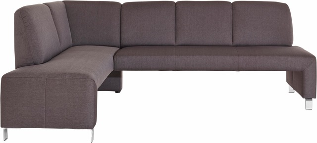 exxpo - sofa fashion Eckbank "Intenso, viele Bezugsstoffe Cord, Leder, Stru günstig online kaufen