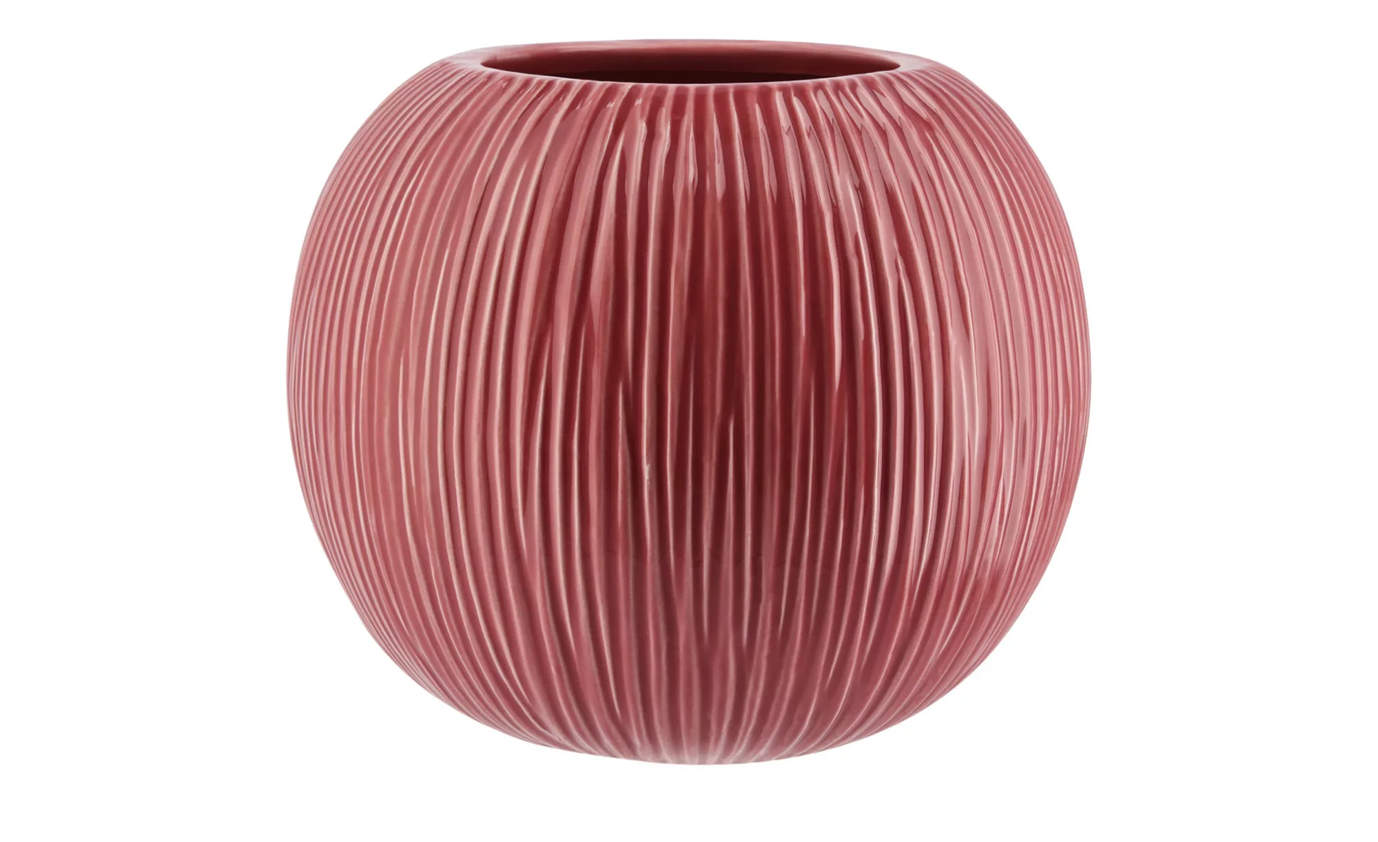 Vase - rosa/pink - Keramik - 17 cm - Dekoration > Vasen - Möbel Kraft günstig online kaufen