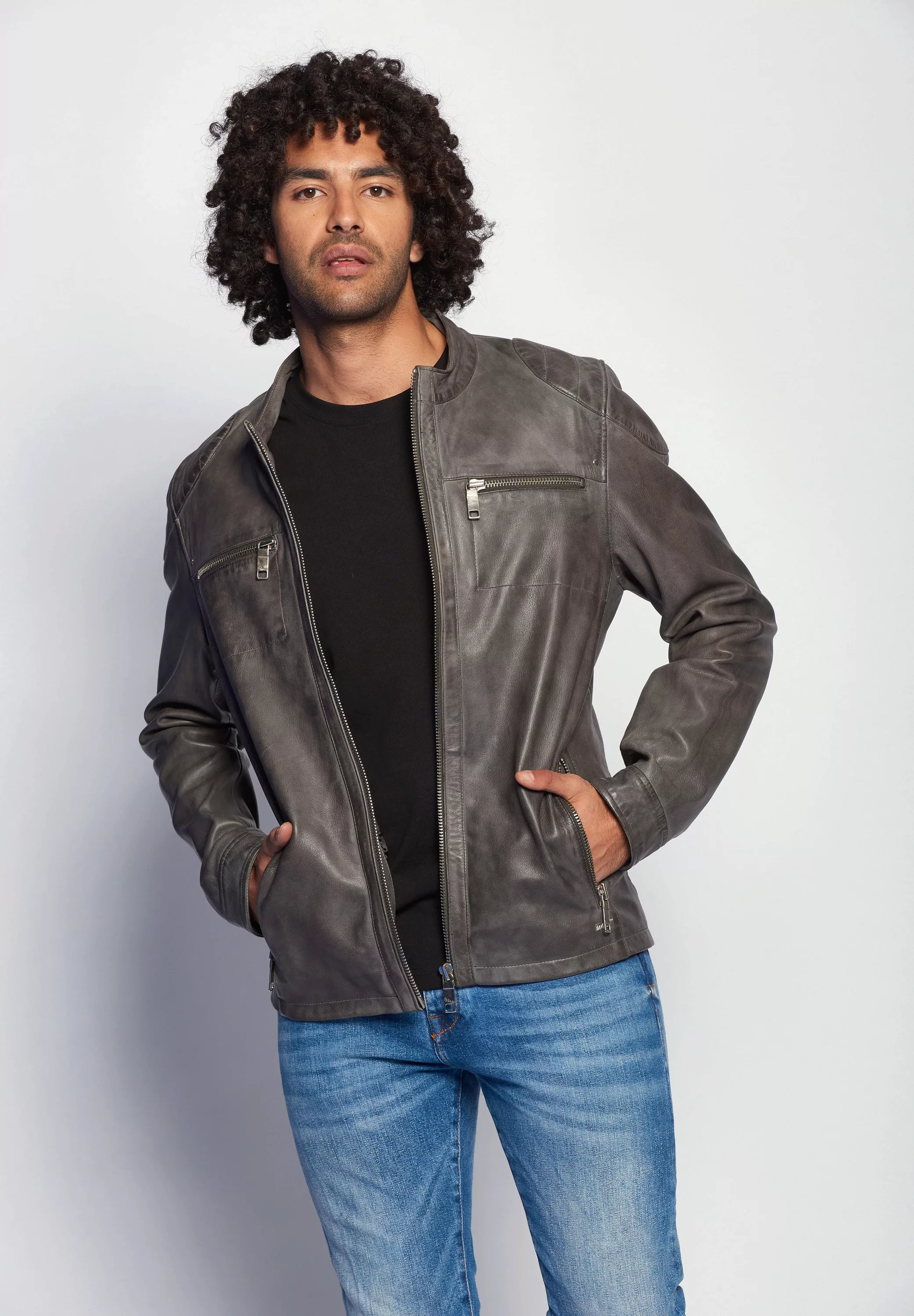 Maze Lederjacke "Flint" günstig online kaufen