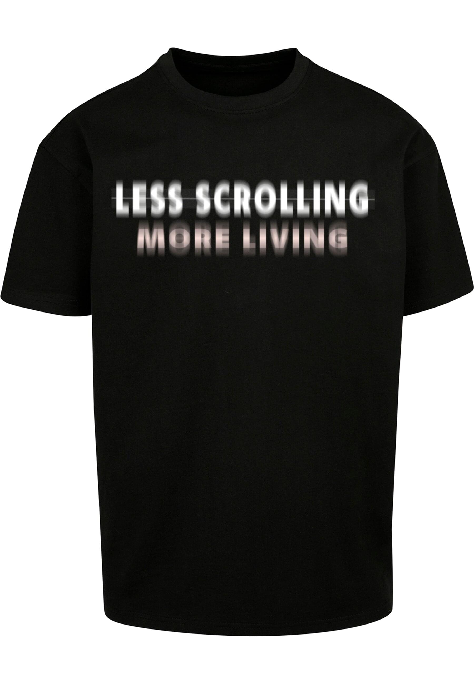 2Y Studios T-Shirt "2Y Studios Herren Less Scrolling Oversize Tee" günstig online kaufen