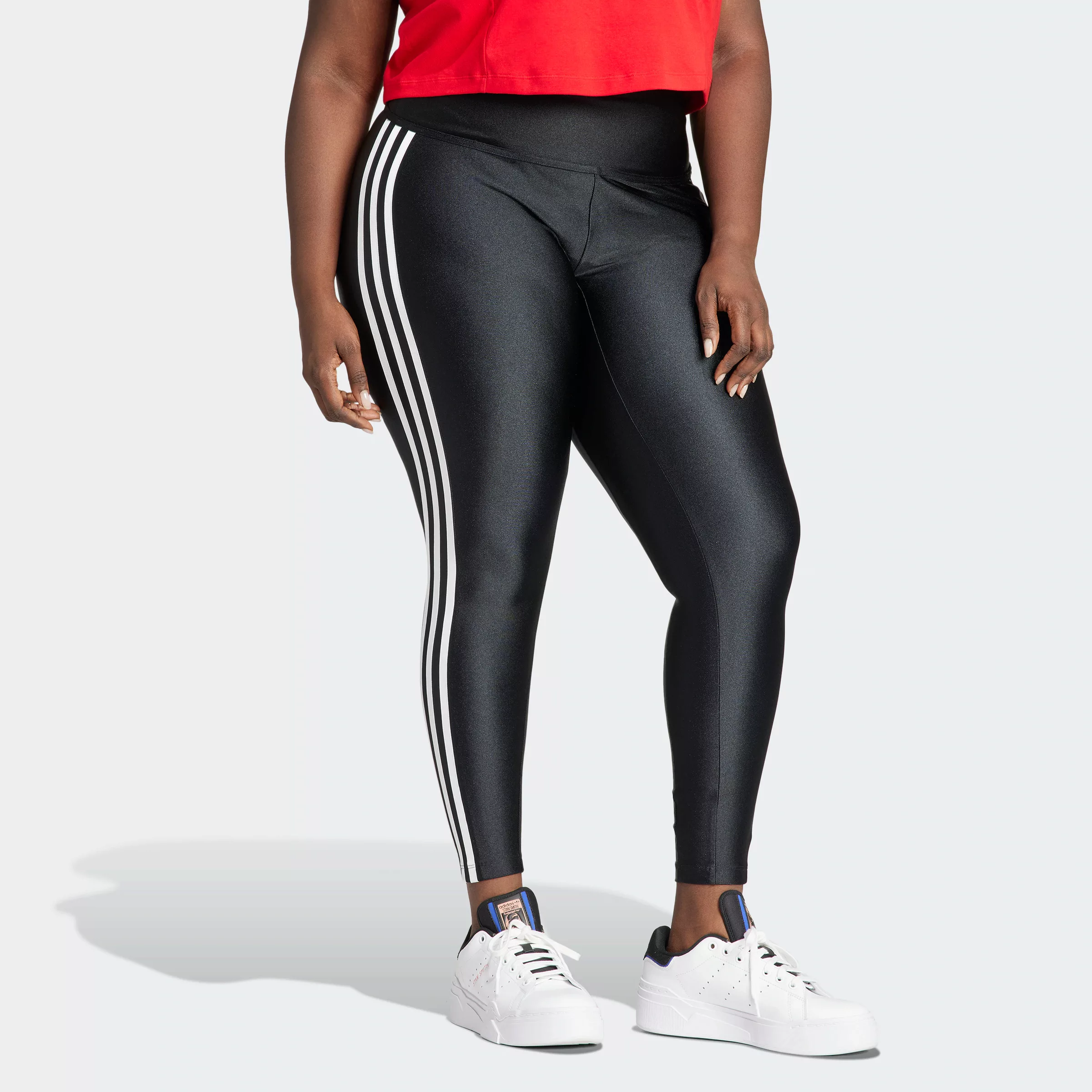 adidas Originals Leggings 3-STREIFEN LEGGINGS – GROSSE GRÖSSEN günstig online kaufen