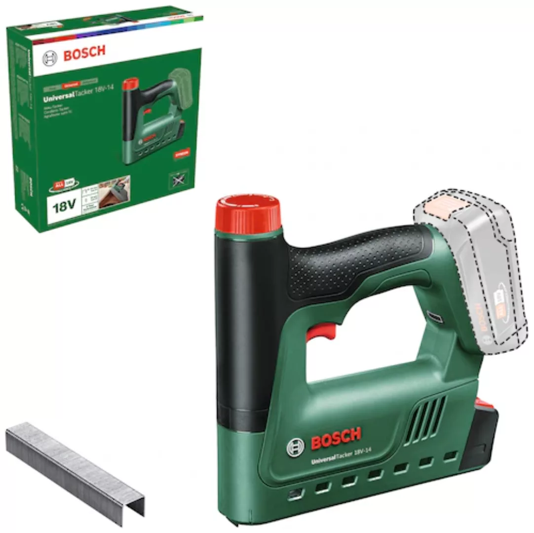 Bosch Home & Garden Akku-Tacker »UniversalTacker 18V-14 - solo«, ohne Akku günstig online kaufen