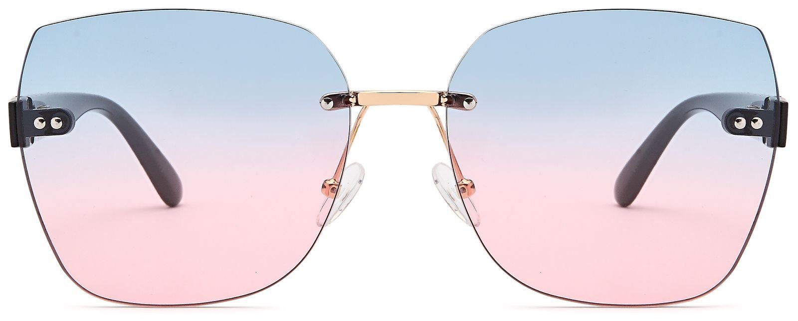 styleBREAKER Sonnenbrille Rahmenlose Rechteckige Sonnenbrille (1-St) günstig online kaufen
