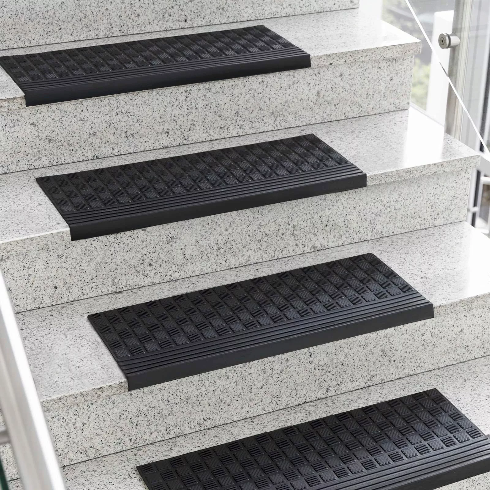Floordirekt Stufenmatte Diamond, Treppenschutz, Außentreppenschutz 5 günstig online kaufen