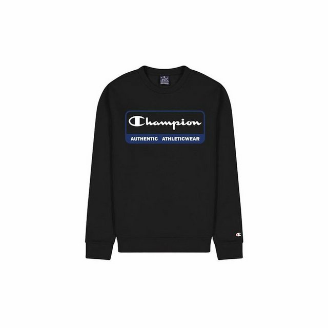 Champion Sweater Herren Sweater ohne Kapuze Champion Legacy Schwarz günstig online kaufen