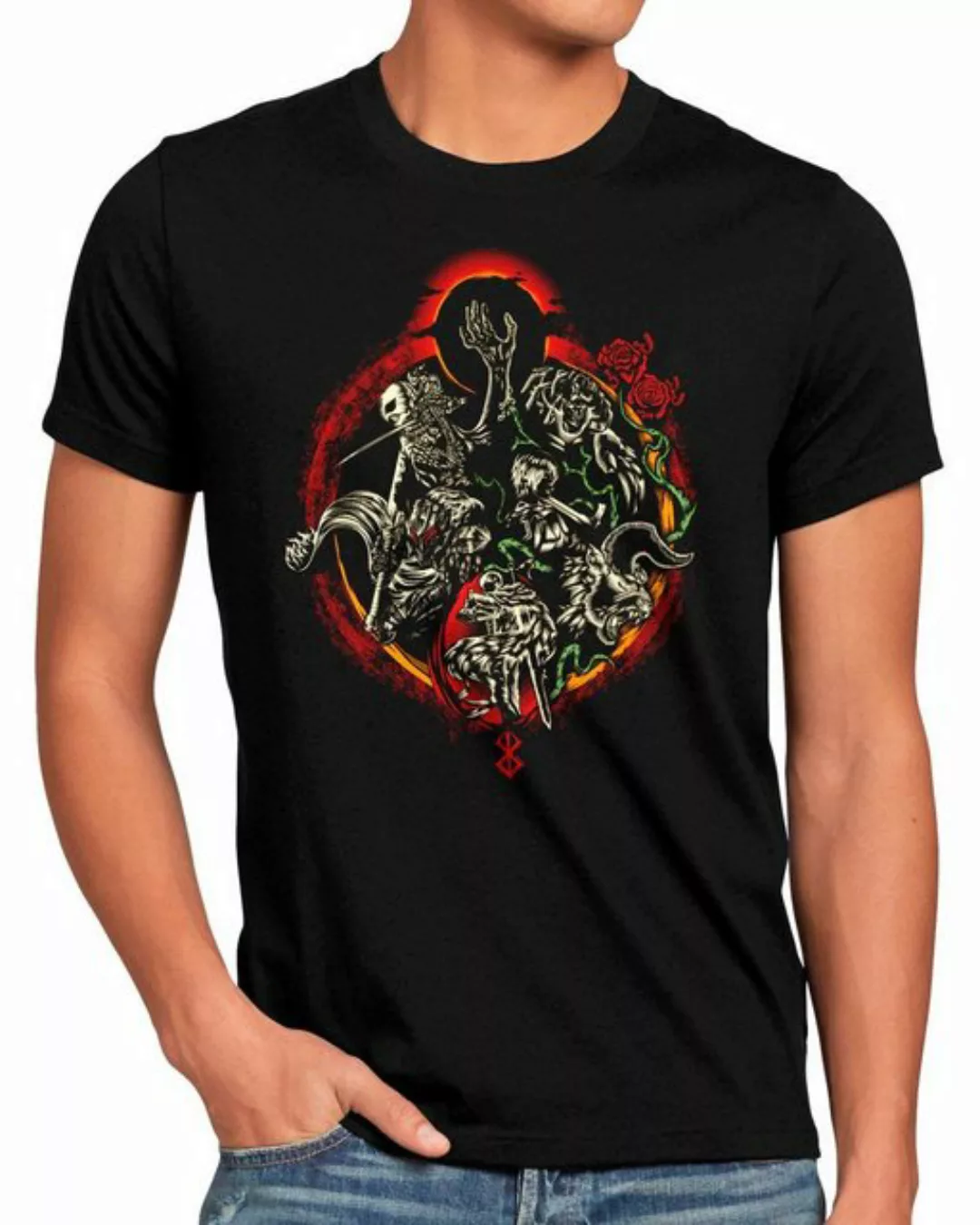 style3 Print-Shirt Herren T-Shirt Berserker berserk anime manga japan cospl günstig online kaufen