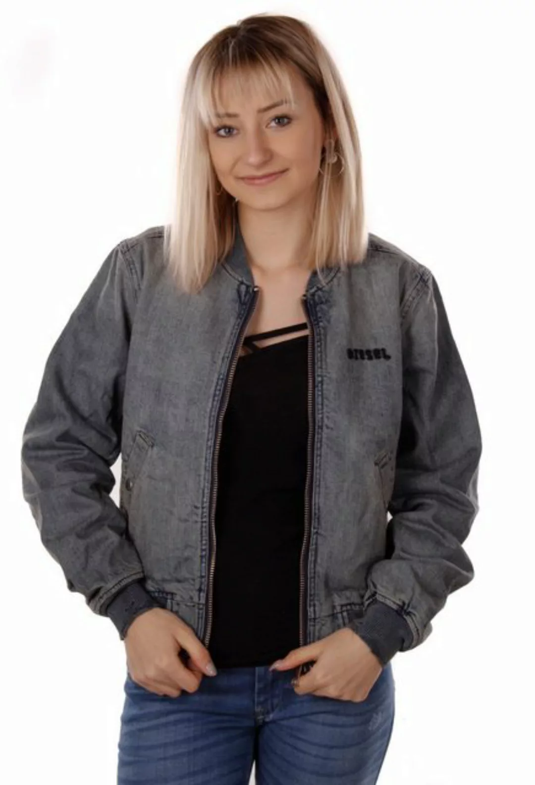 Diesel Blouson Diesel G-Asy-A Jacket Damen Jeansjacke Wendejacke Blouson günstig online kaufen