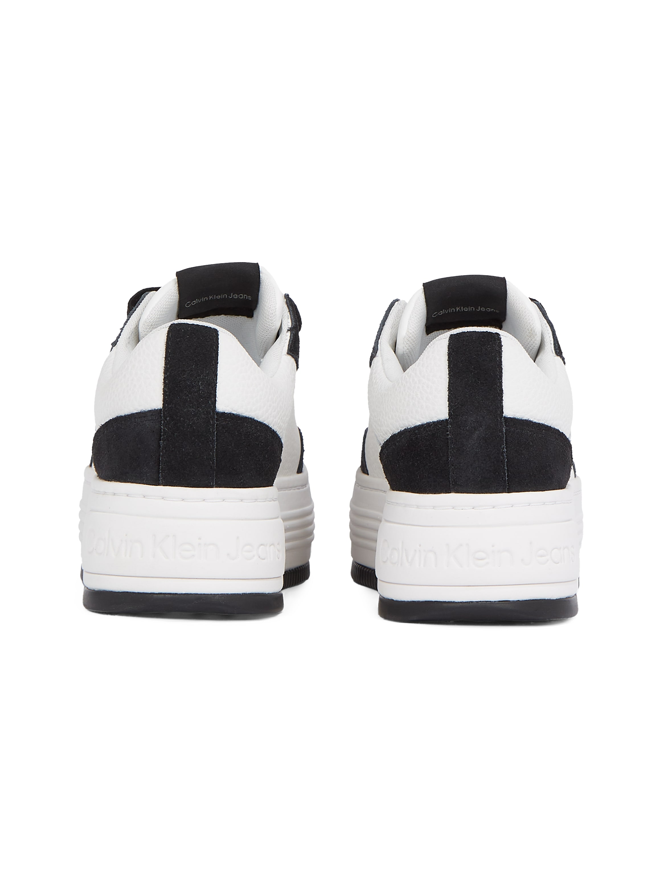 Calvin Klein Jeans Plateausneaker "BOLD FLATF LOW LACE TUMB LTH", Schnürsch günstig online kaufen