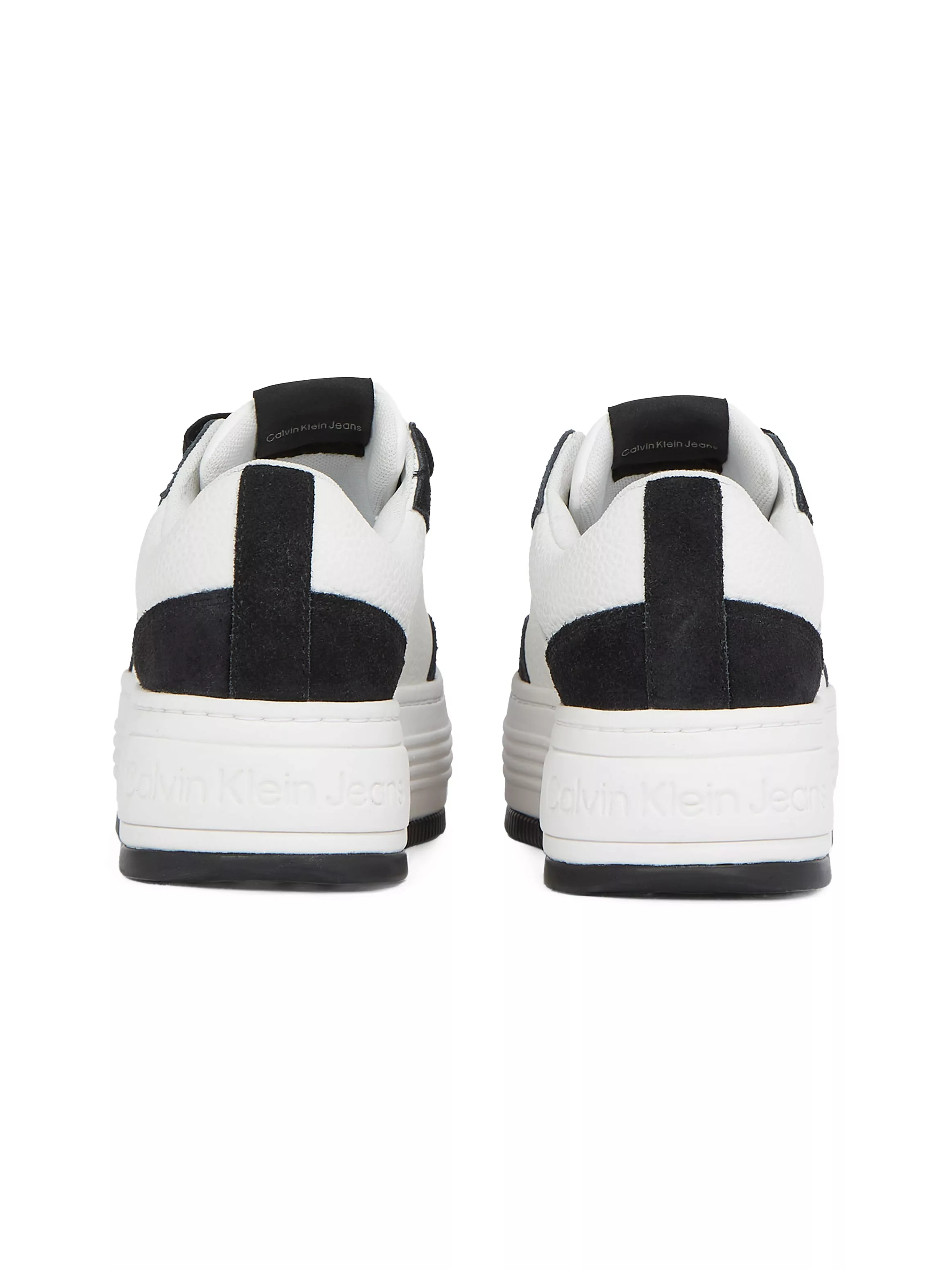 Calvin Klein Jeans Plateausneaker "BOLD FLATF LOW LACE TUMB LTH", Schnürsch günstig online kaufen