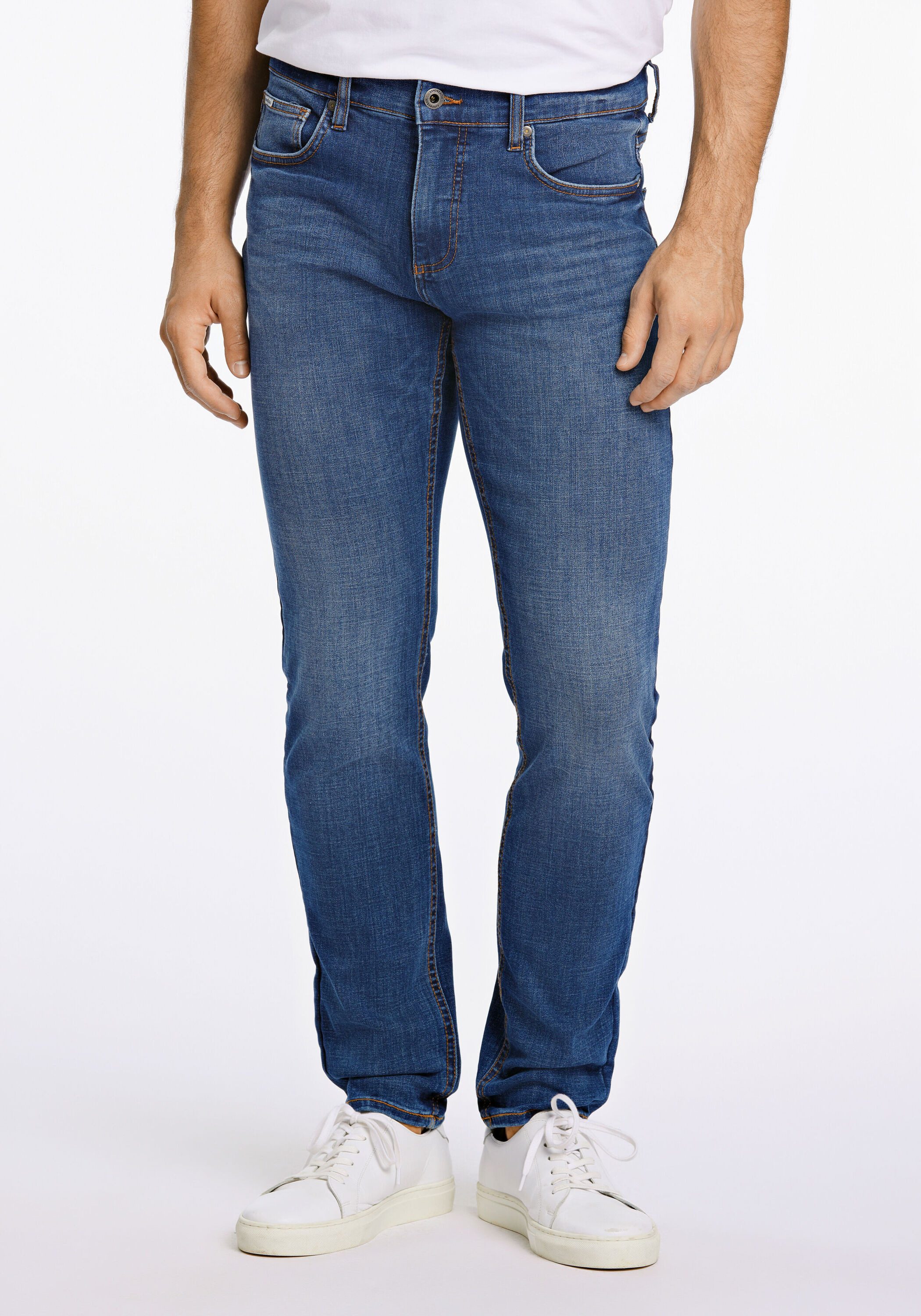 LINDBERGH 5-Pocket-Jeans mit dunkler Waschung und günstig online kaufen