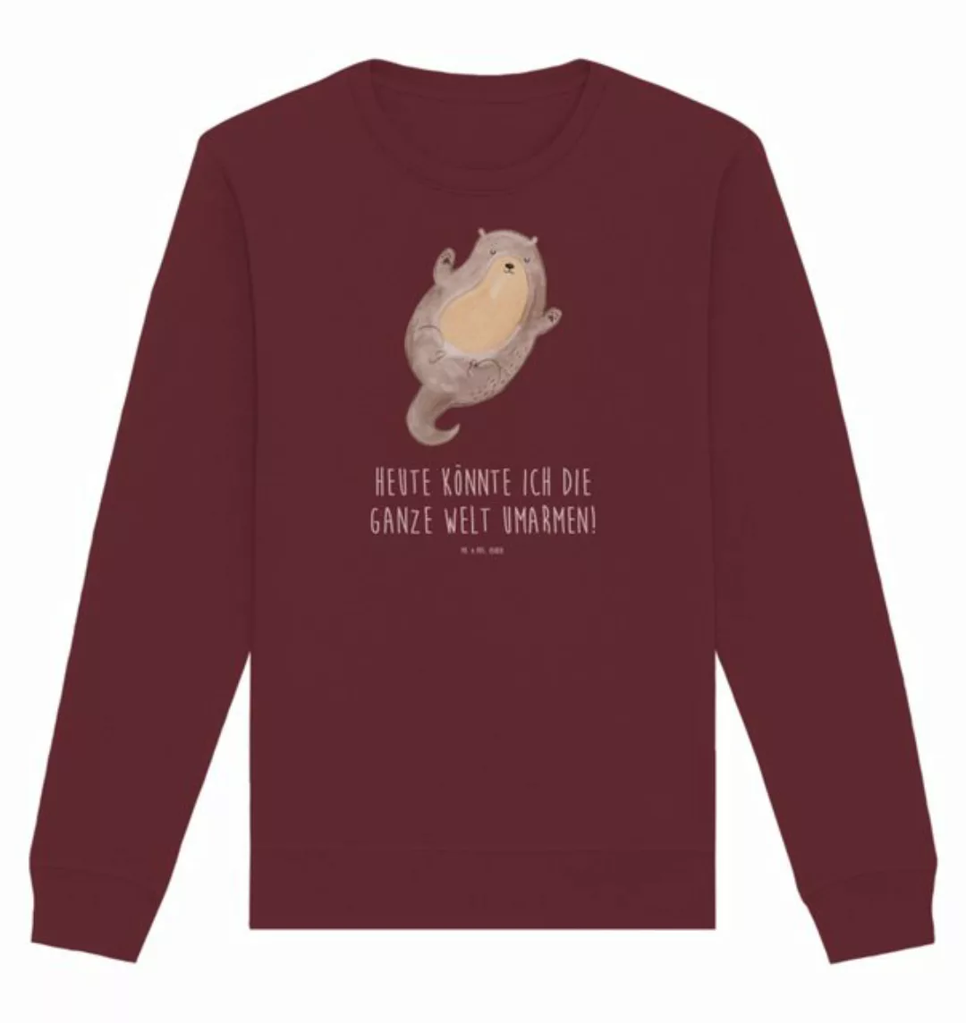 Mr. & Mrs. Panda Longpullover Otter Umarmen Größe S - Burgundy - Geschenk, günstig online kaufen