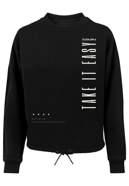 F4NT4STIC Sweatshirt Take It Easy Print günstig online kaufen