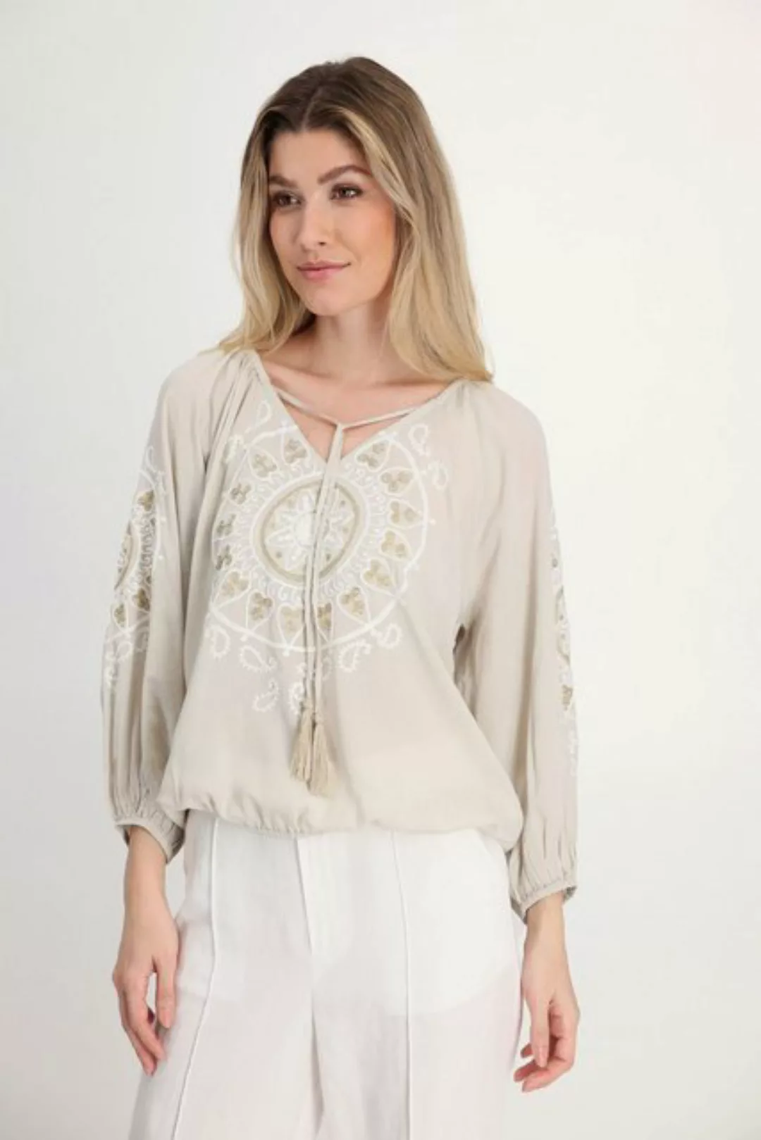 Monari Blusenshirt Bluse, light sand günstig online kaufen