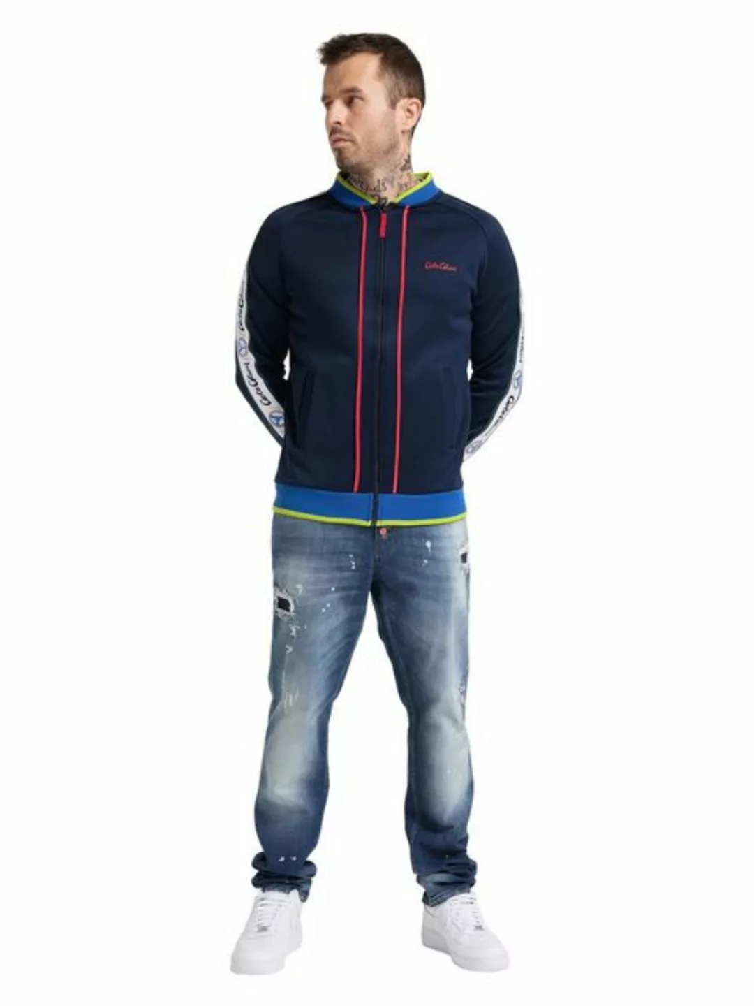 CARLO COLUCCI Sweatjacke Casaccia günstig online kaufen