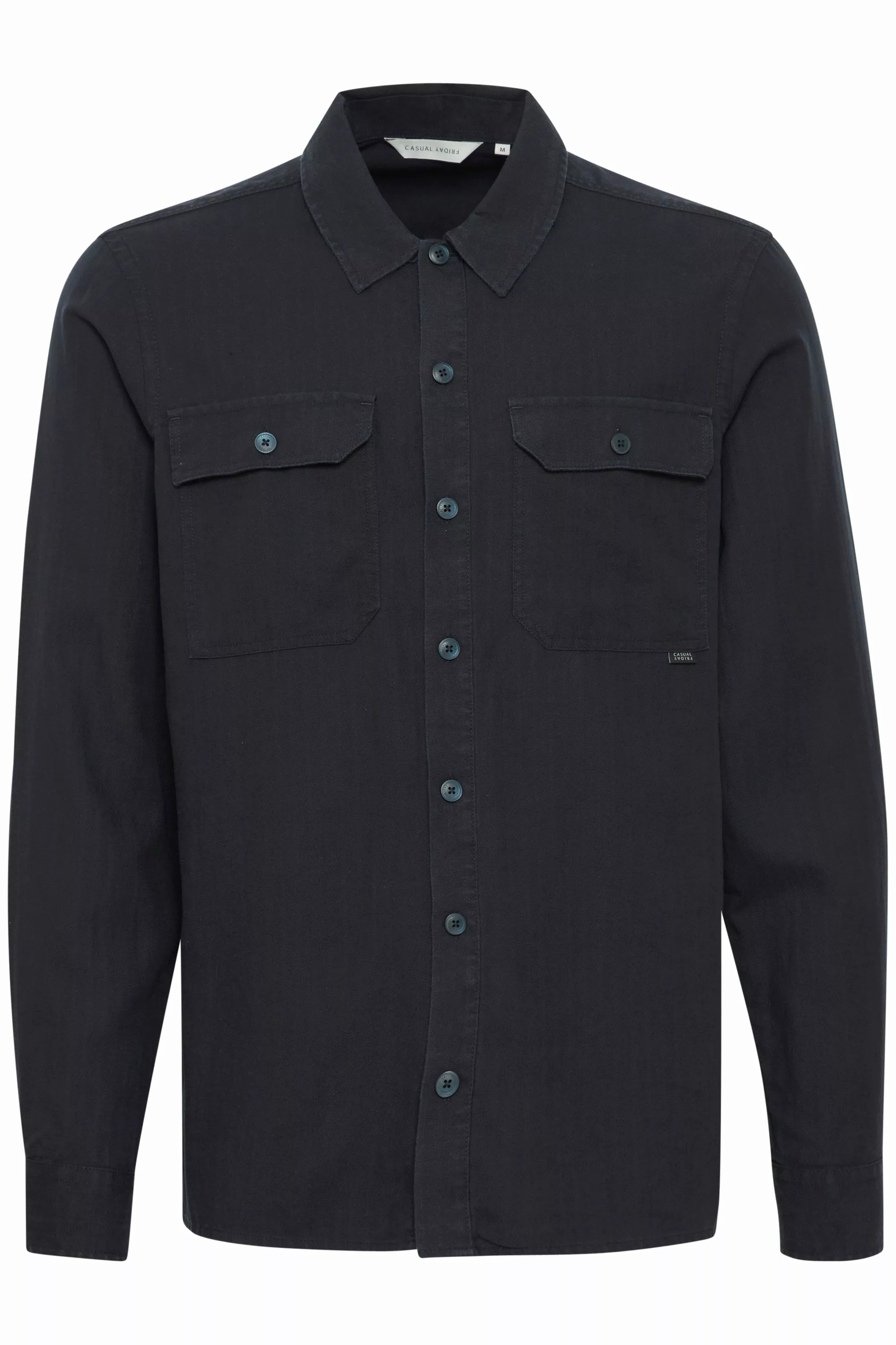 Casual Friday Langarmhemd CFAnton LS herringbone weave shirt - 20504780 Shi günstig online kaufen