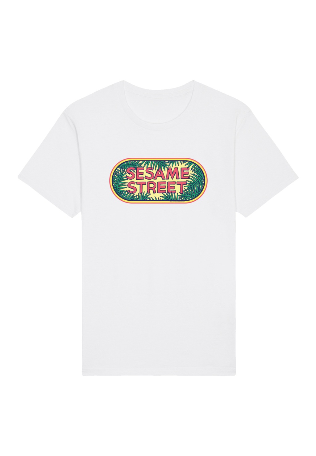 F4NT4STIC T-Shirt "Sesamstraße Jungle Logo", Premium Qualität,Nostalgie, Fe günstig online kaufen