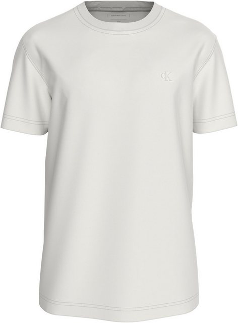 Calvin Klein Jeans T-Shirt TEXTURED MONOLOGO TEE mit Backprint günstig online kaufen