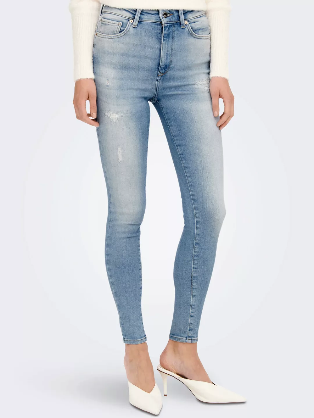 ONLY Skinny-fit-Jeans ONLMILA HW SK ANK JEANS REA437 günstig online kaufen