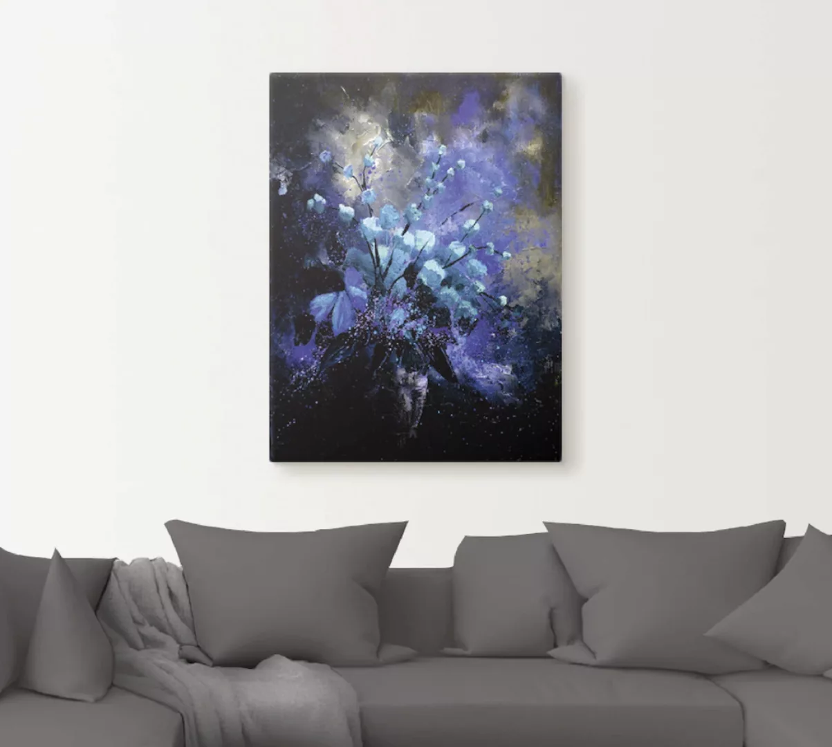 Artland Leinwandbild "Stillleben Blumen II", Arrangements, (1 St.), auf Kei günstig online kaufen