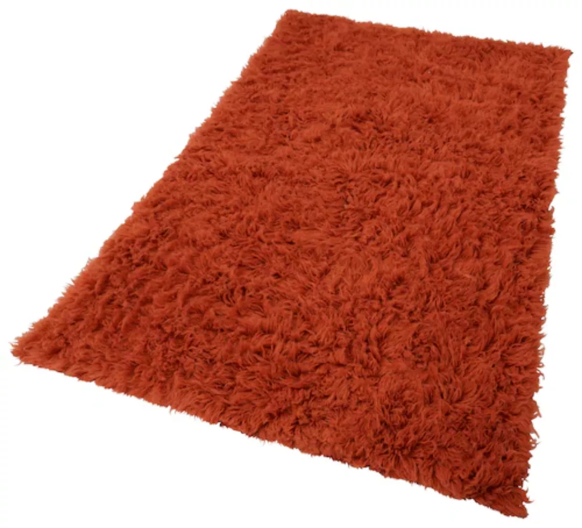 Böing Carpet Wollteppich »Flokati 1500 g«, rechteckig, Handweb Teppich, Uni günstig online kaufen