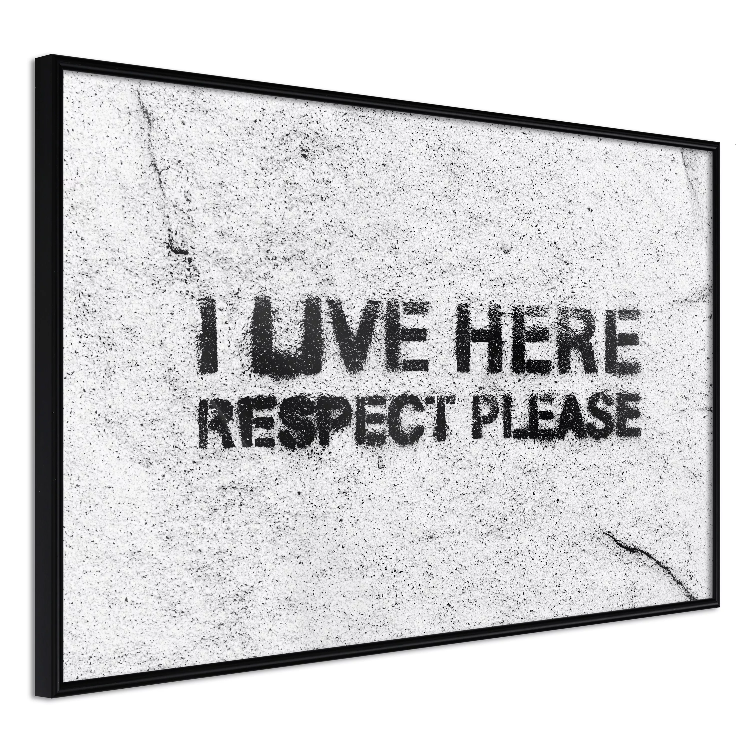 Poster - Respect günstig online kaufen