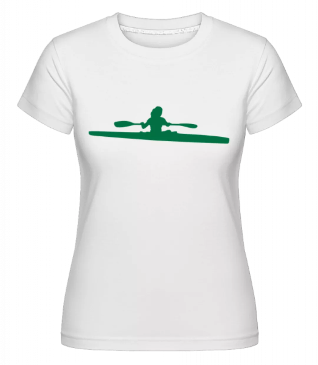 Kayak Shape Green · Shirtinator Frauen T-Shirt günstig online kaufen