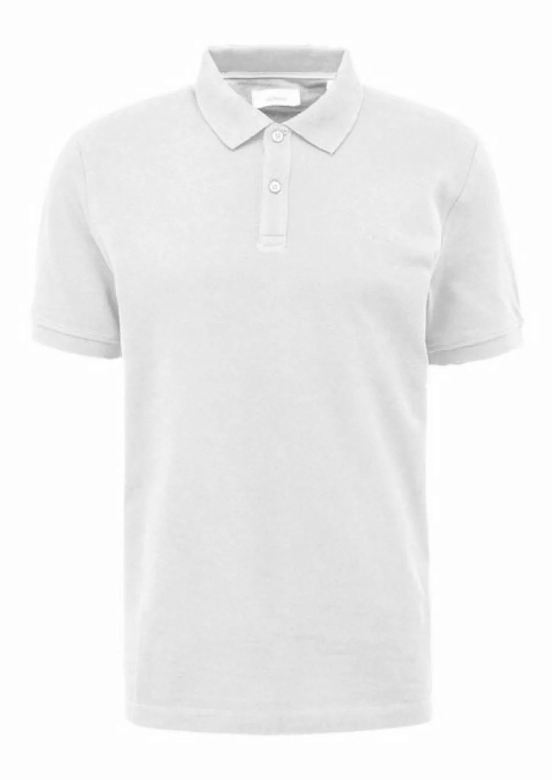 s.Oliver Poloshirt (1-tlg) Poloshirt mit Logostickerei günstig online kaufen