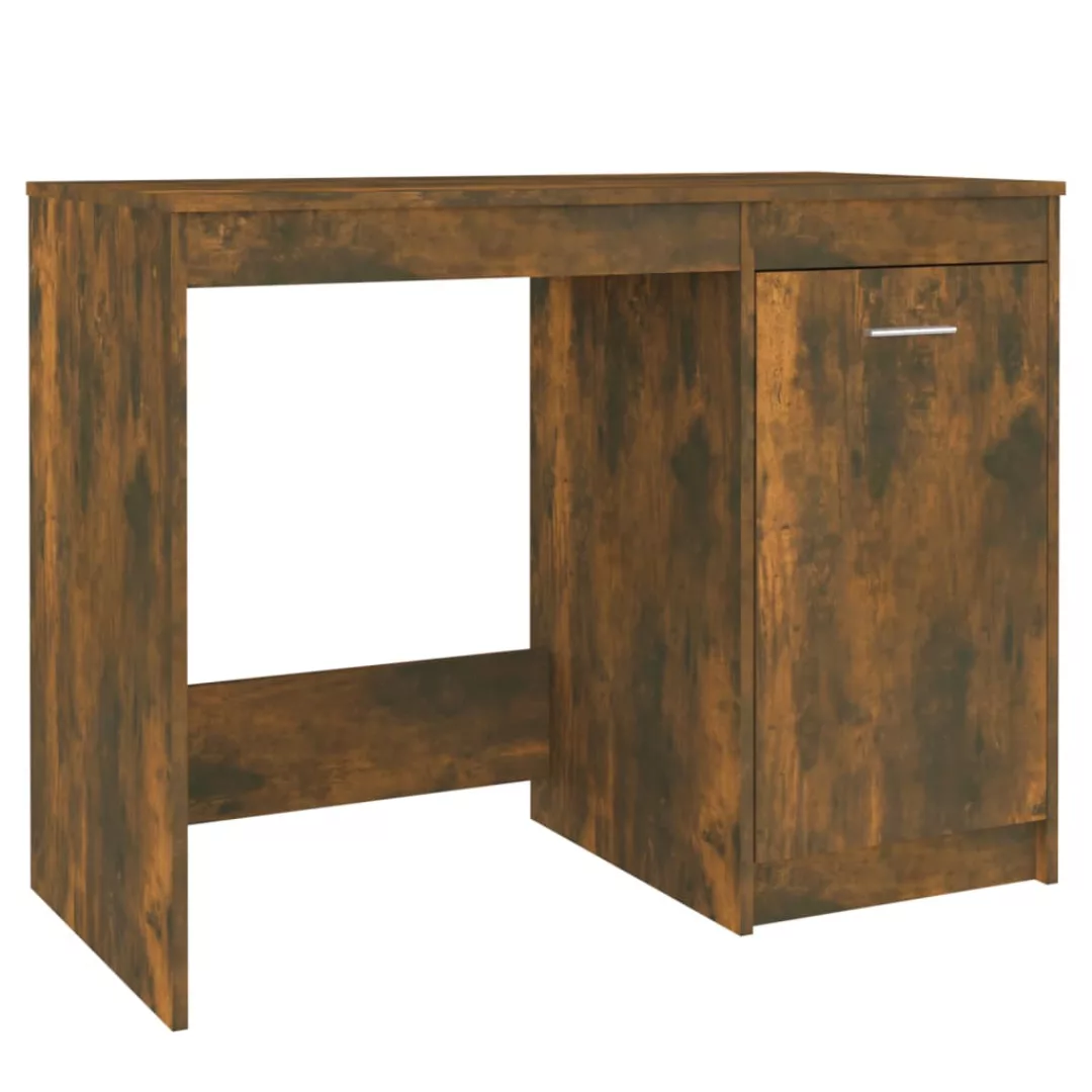 Vidaxl Schreibtisch Räuchereiche 100x50x76 Cm Holzwerkstoff günstig online kaufen