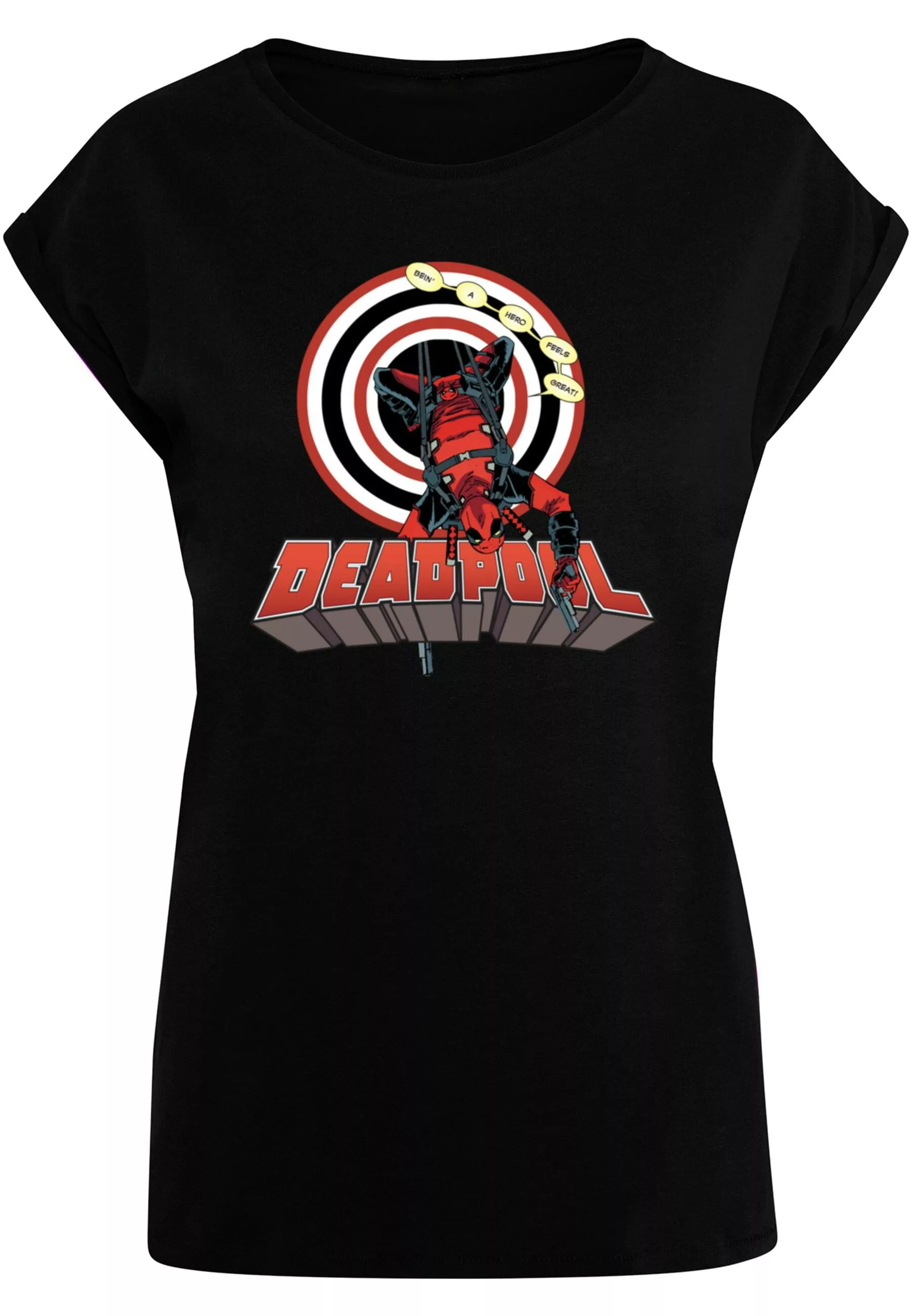 ABSOLUTE CULT T-Shirt "ABSOLUTE CULT Damen Ladies Deadpool - Upside Down T- günstig online kaufen