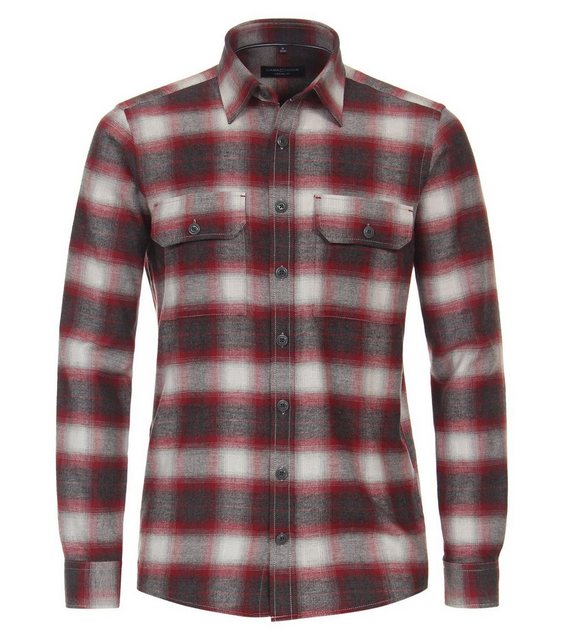 CASAMODA Blusenshirt Kent Casual Fit, 400 rot günstig online kaufen