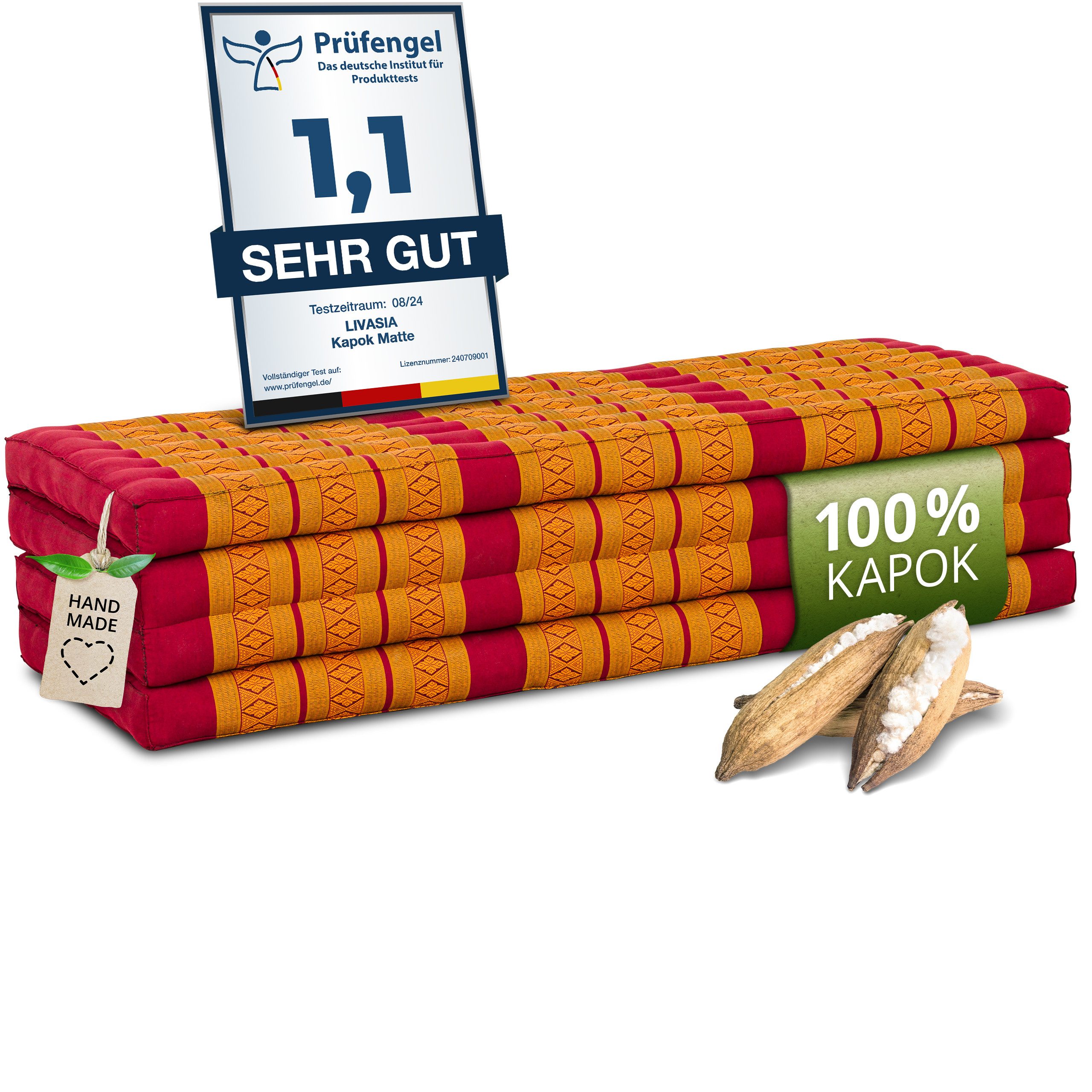 Klappmatratze Klappmatratze 140 cm (Classic) vegan und günstig online kaufen