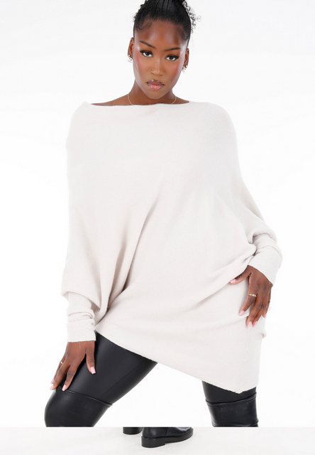 YC Fashion & Style Strickpullover "Casual Chic: Asymmetrischer Pullover in günstig online kaufen