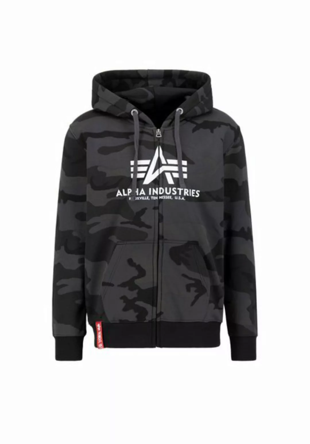 Alpha Industries Hoodie Alpha Industries Men - Hoodies Basic Zip Hoodie Cam günstig online kaufen