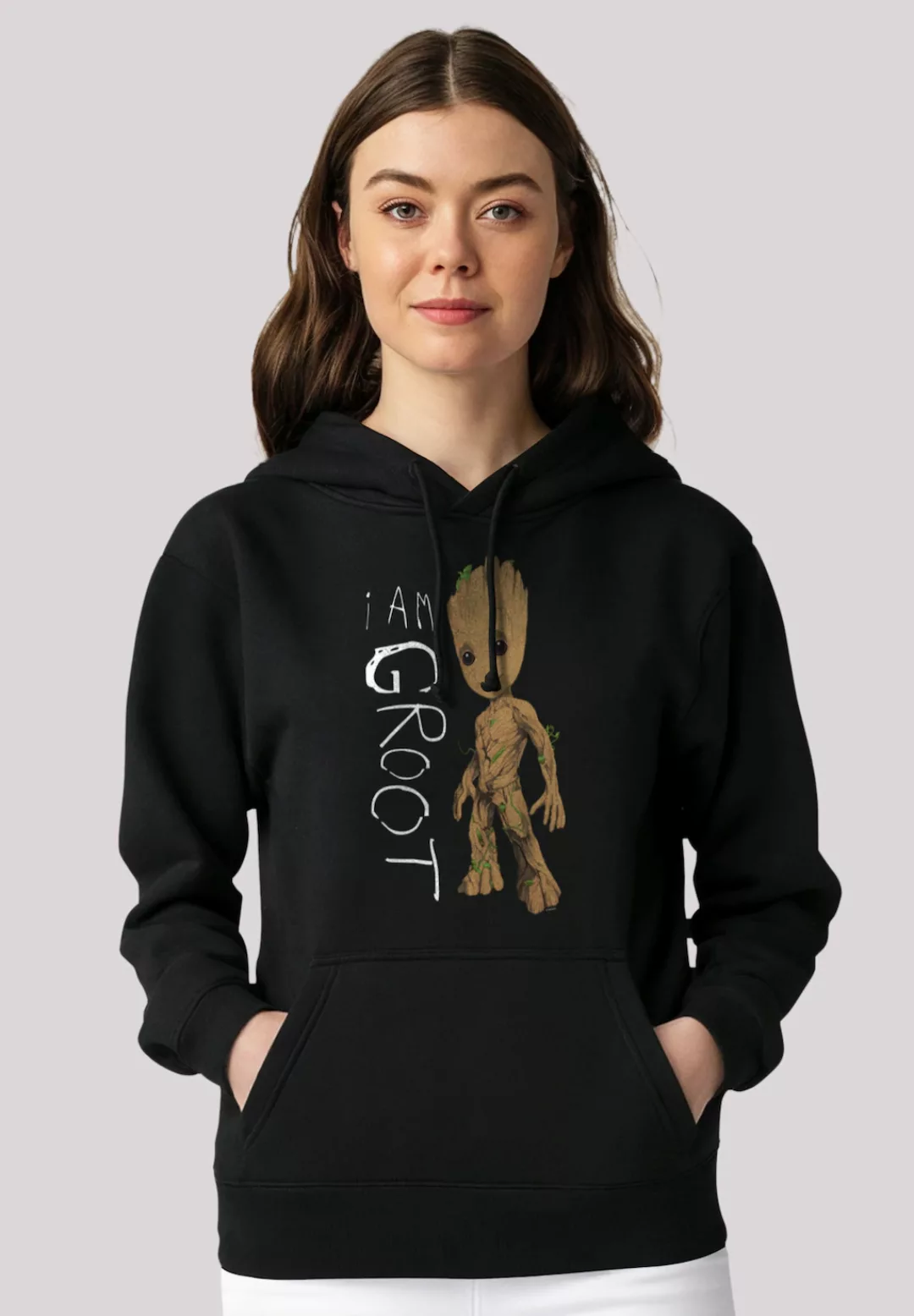 F4NT4STIC Kapuzenpullover "Marvel Guardians of the Galaxy Ich bin Groot", P günstig online kaufen