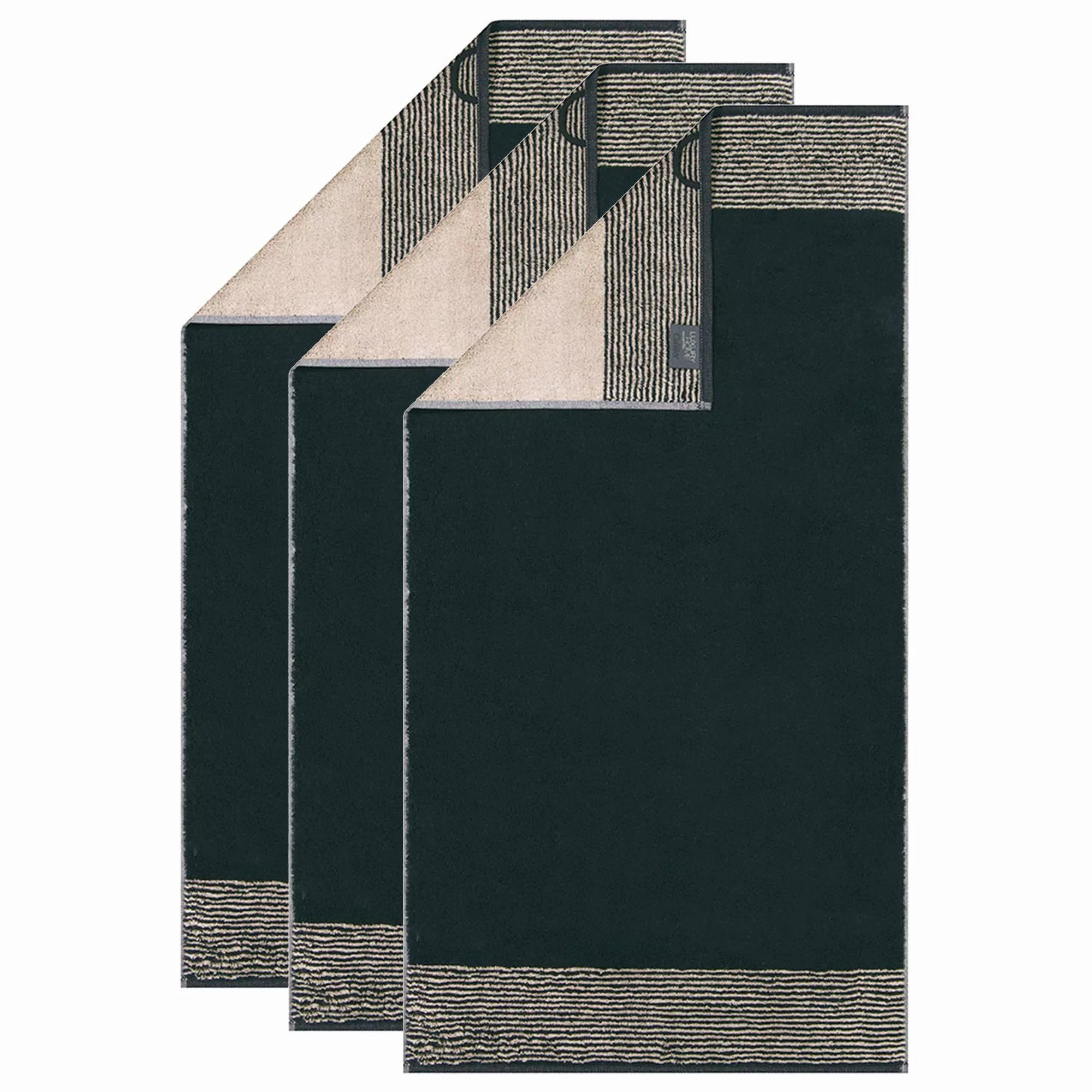 Cawö Handtuch Unisex Handtuch 3er Pack günstig online kaufen