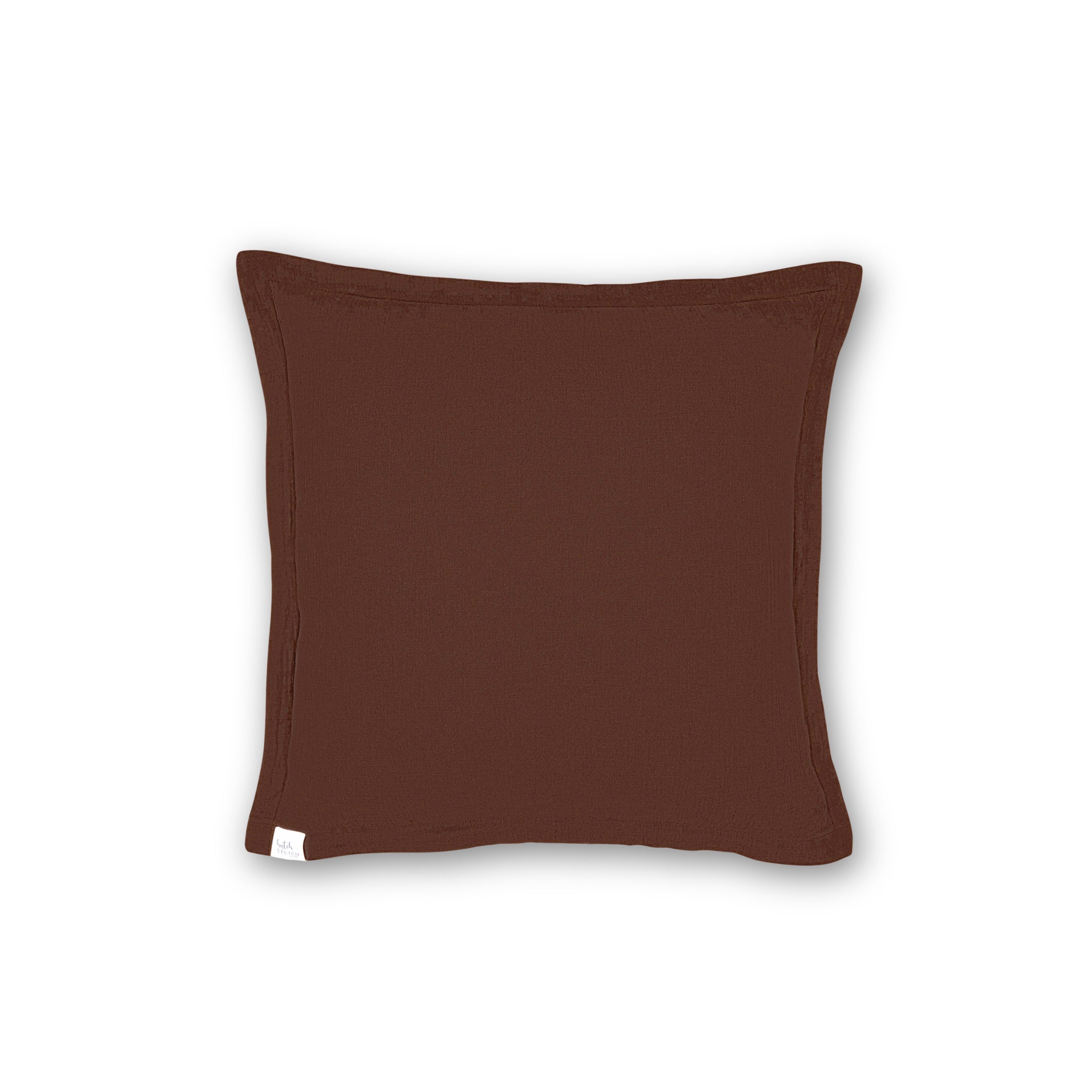 hutch&putch Kissenhülle Musselin Sofakissen Bezug 50x50 günstig online kaufen
