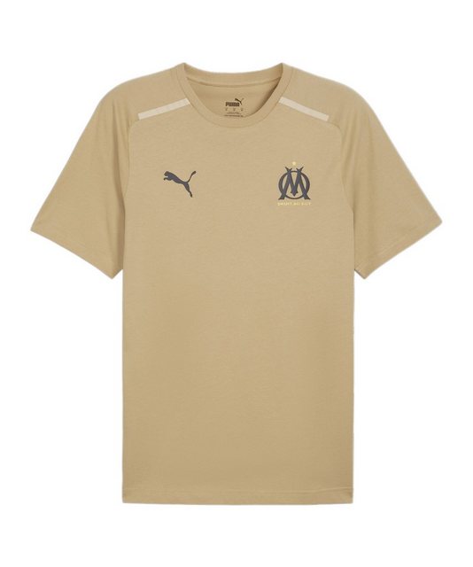 PUMA T-Shirt Olympique Marseille Casual T-Shirt Beige default günstig online kaufen
