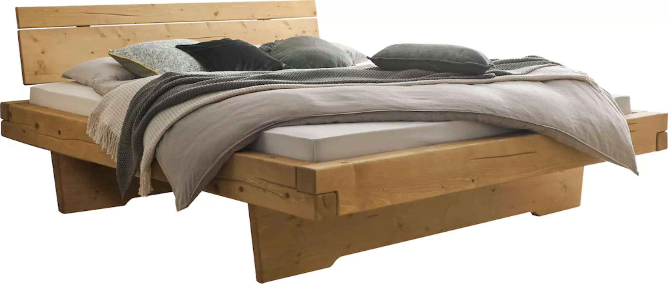 Schlafkontor Massivholzbett "Rusa", Fichte in 180x200 cm, optional mit Bett günstig online kaufen
