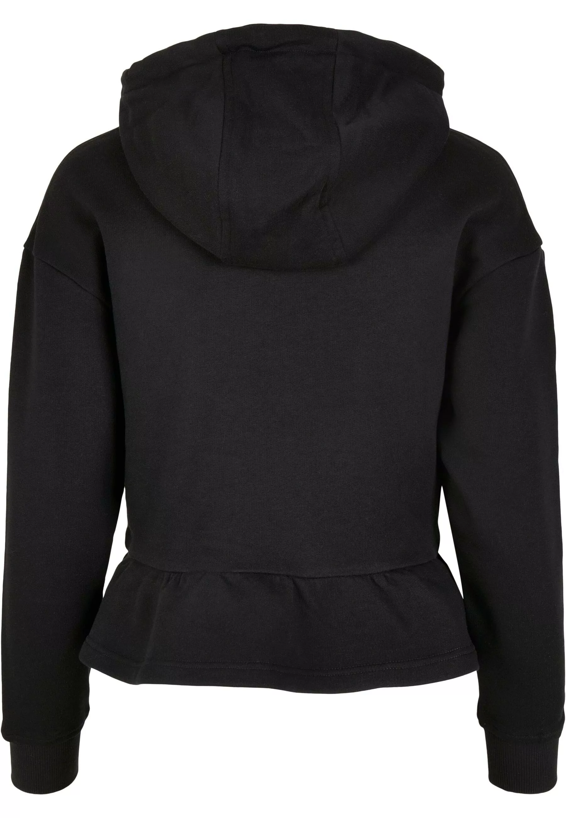 URBAN CLASSICS Kapuzenpullover "Urban Classics Damen Ladies Organic Volants günstig online kaufen